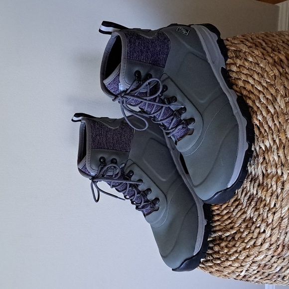 The Buck Boot Company Mens Apex Lace-Up Hiking/Outdoor Waterproof Grey Boots‎ 10 main image 4